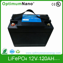 Energía profunda del ciclo 12V 120ah UPS Battery LiFePO4